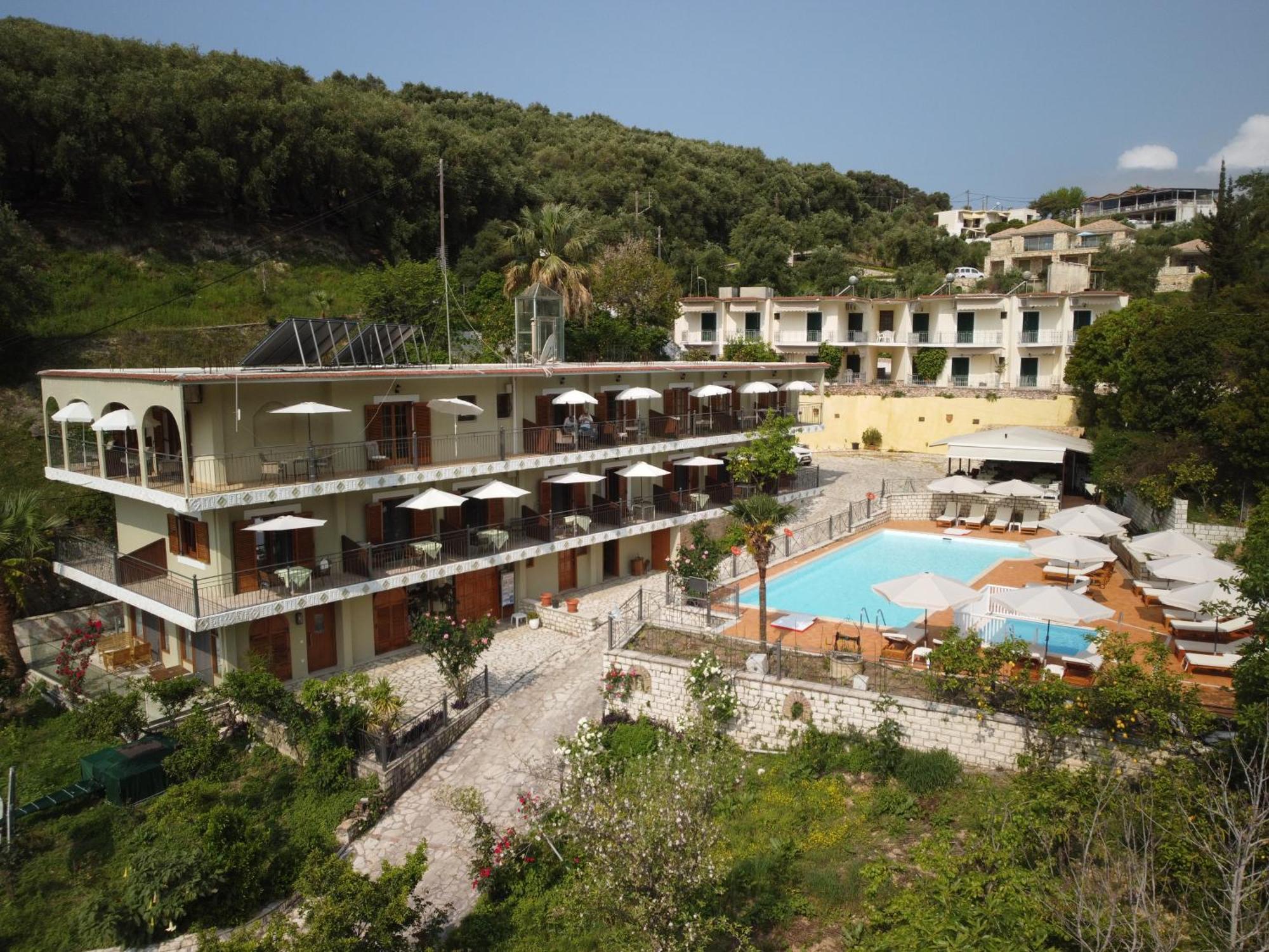 Bella Vista Hotel Studios & Apartments Parga Exterior foto